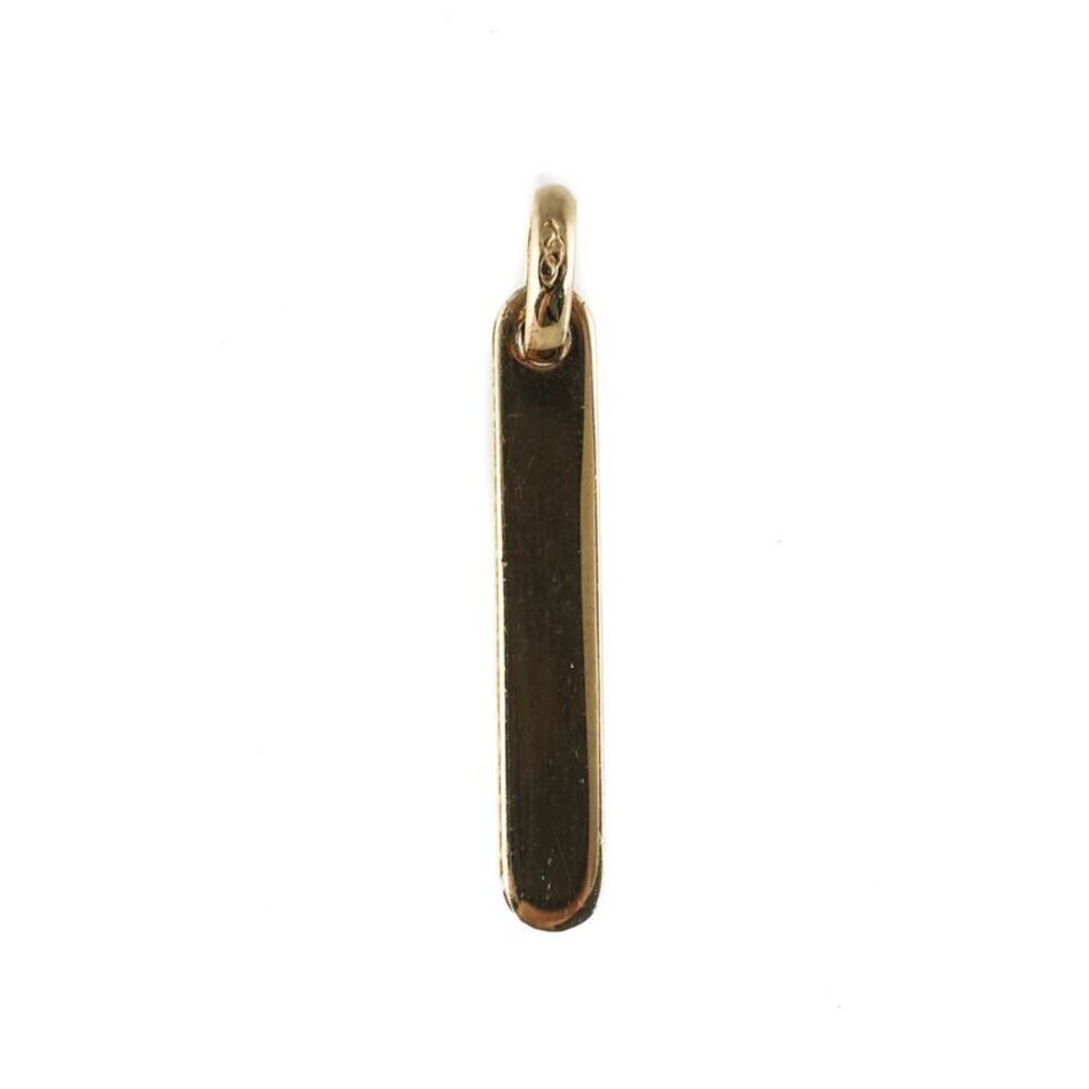 Links of London Womens Sterling Silver Gold Tone Narrative Short Pendant